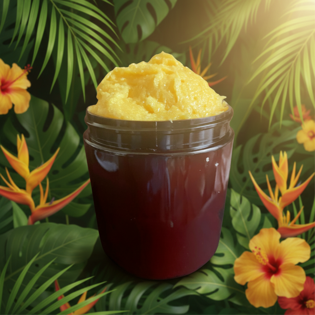 Turmeric and Lemon Face and Body Scrub