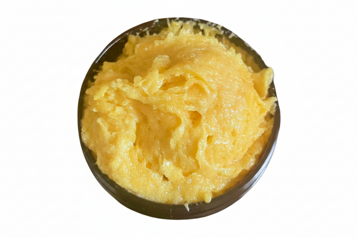 Turmeric and Lemon Face and Body Scrub