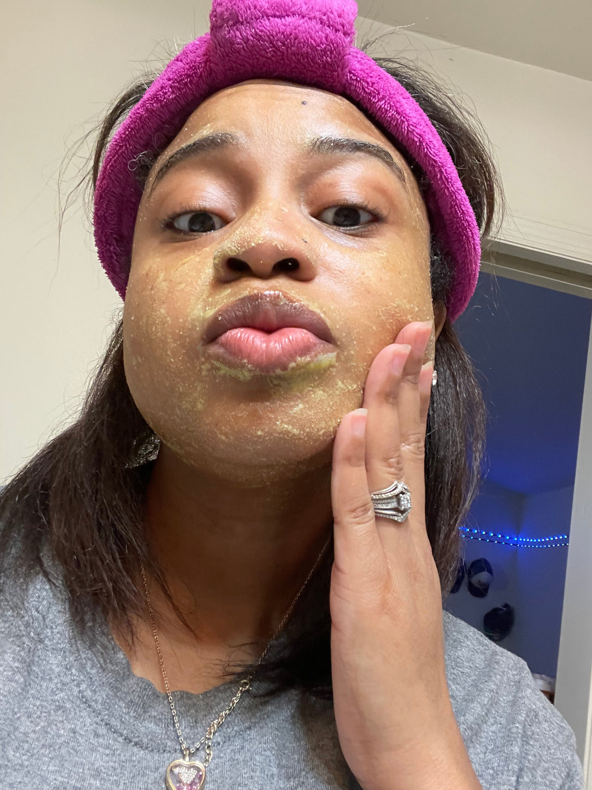 Turmeric and Lemon Face and Body Scrub